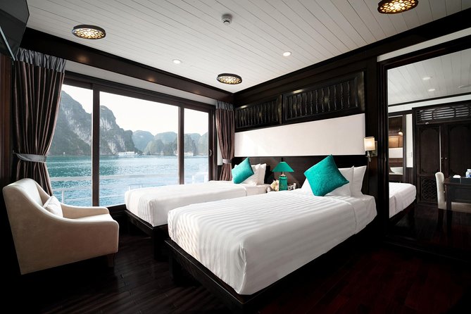Overnight Luxury 5 Star Alisa Cruise with Meals, Kayak or Bamboo Boat - Overnight comfort: private bathrooms and a calm night