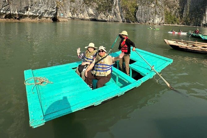 Private 1 Day Tour in Ha Long Bay with Private Cruise or Group - Kayak Through Quiet Water, or Choose the Bamboo Boat Comfort