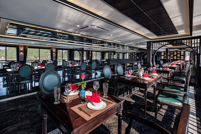 RITA CRUISE - LUXURY 5 STAR CRUISE in HALONG BAY from HANOI - Day 2 morning: optional tai chi and the best kind of slow wake-up