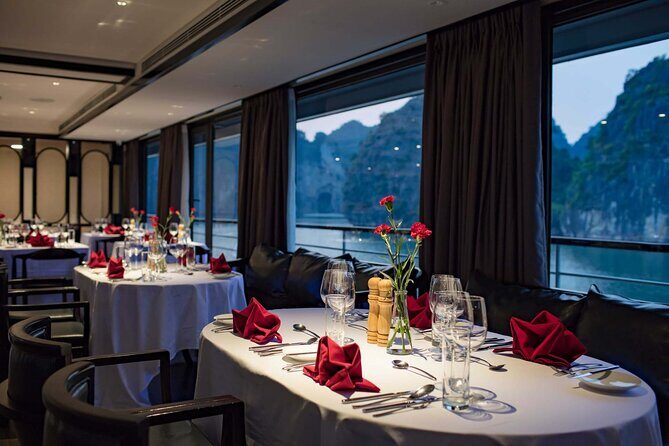 Scarlet Pearl Cruise - The Pearl of Ha Long Bay - 2 Days 1 Night - A 2-day Ha Long and Lan Ha plan that actually moves