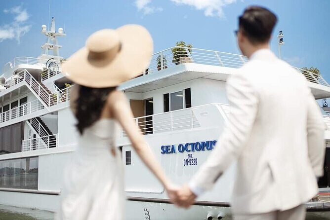 Sea Octopus Cruise - The Top Luxury Day Tour in Halong Bay - The VIP cruise onboard: restaurants, sundecks, and real breathing room