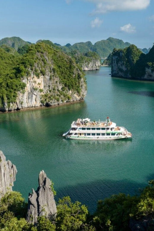 Special day trip from Hanoi to Cat Ba Island & Lan Ha Bay - Cai Beo ancient fishing village: the view comes at you slowly