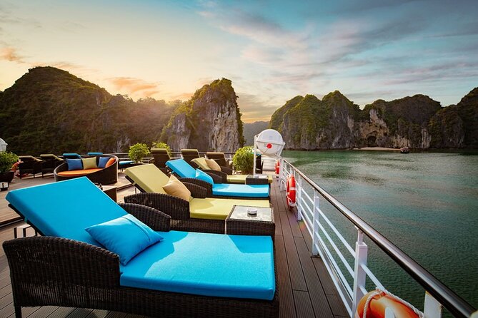 Stellar of The Seas Best Top Vip Cruise Ha Long Bay 2 Day 1 Night - The Lan Ha plan: why this route feels calmer