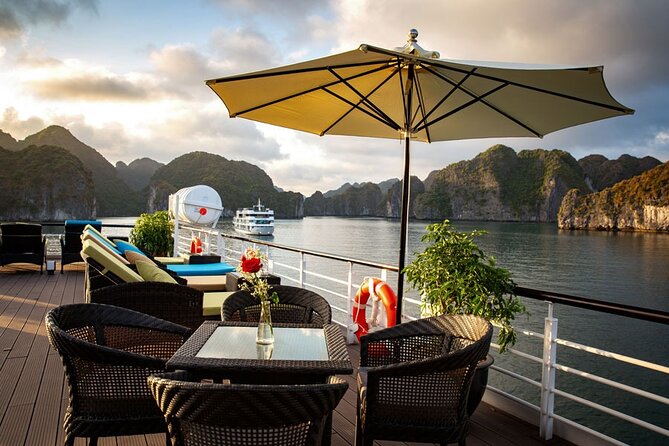 Stellar of The Seas Best Top Vip Cruise Ha Long Bay 2 Day 1 Night - Lunch on board and the food you can actually plan around
