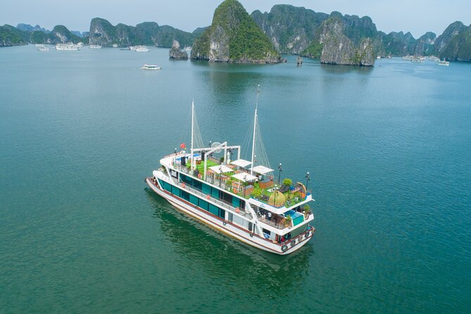 Sweetness Cruise Ha Long Bay: Caves, Kayaking, Swimming & Lunch - Lunch on Board: Local and International Food, With Real-Life Limits