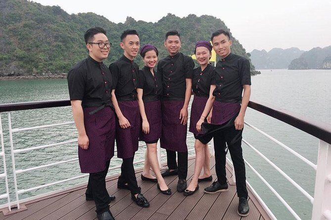 The Most Luxurious Ha Long Bay 1 Day Trip - Jadesails Cruise - Halong Bay cruising for about 7 hours: caves, scenery, and time on deck