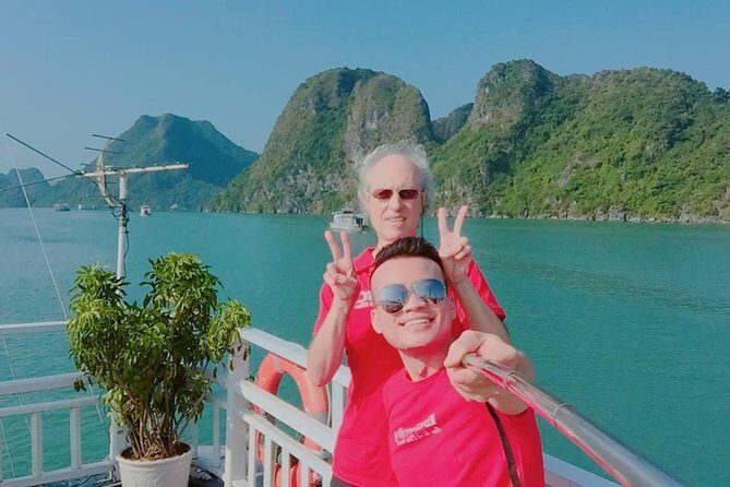 Top 1 Ha Long-Lan Ha Bay Luxury 5 Star Cruises & Balcony Cabin - Day 2 Morning: Tai Chi, Sunrise, and the Surprising Cave