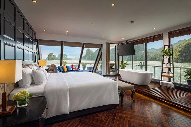 Ultra luxury style-3D/2N amazing activities Halong-Lan Ha- Cat Ba - Viet Hai Village by Bike or Electric Car Option