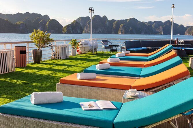 Verdure Lotus Classic Cruise in Halong Bay & Lan Ha Bay (2D1N) - Your deluxe cabin with seaview balcony: what comfort you can expect